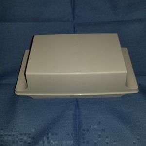 Vintage Tupperware Butter Dish Cream Color 1512-3